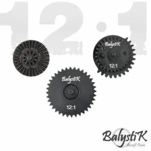 Set d'engrenages CNC Extreme high speed 12:1 Balystik