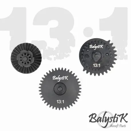 Set d'engrenages CNC high speed 13:1 Balystik