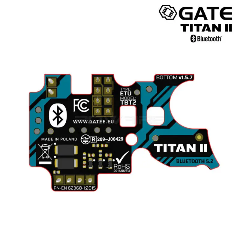 TITAN II Expert Bluetooth pour GB V2 AEG – Câblage arrière GATE